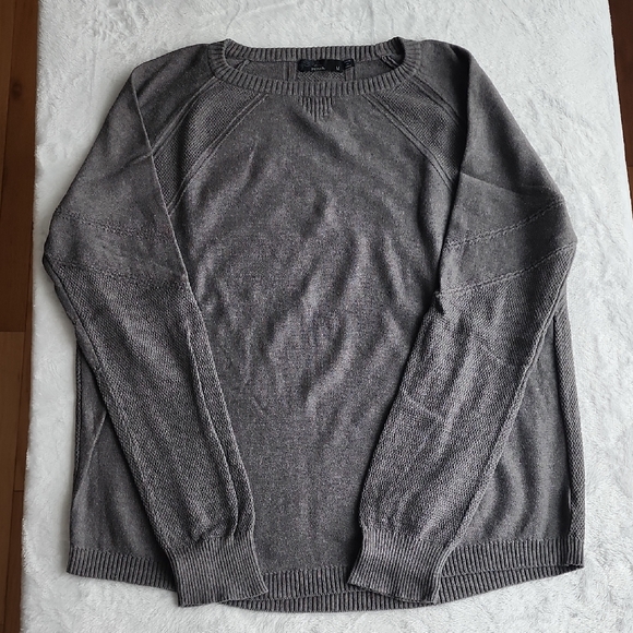 Prana Sweaters - Prana Women's Charcoal Crewneck Sweater